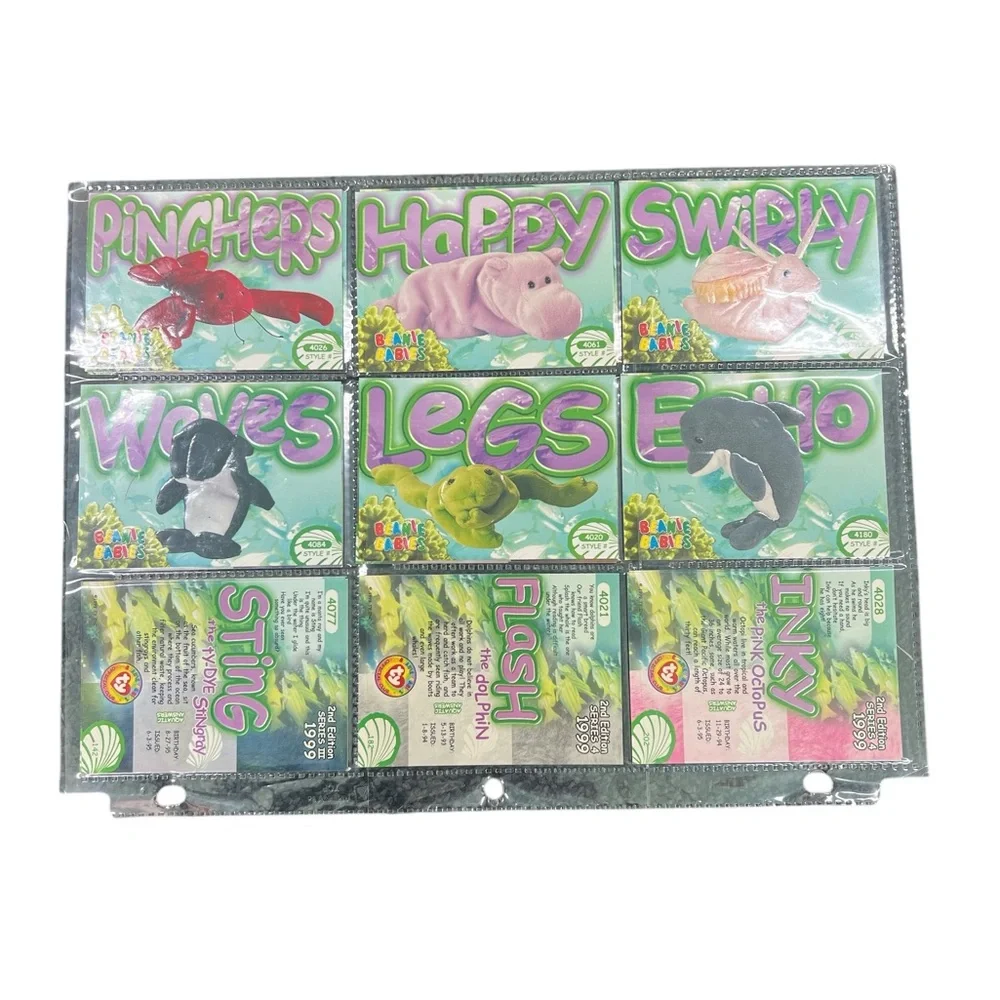 Vintage TY Beanie Babies Cards